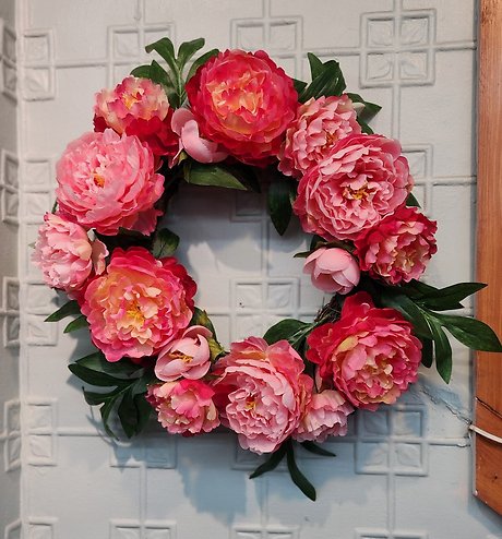 Wreath 20: Rosy Pink