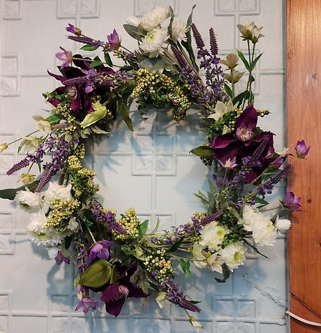Wreath 12: Lavender Whispers