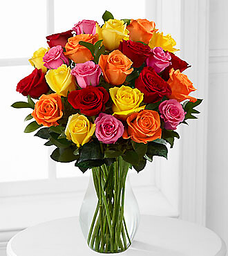 A Rainbow of Roses