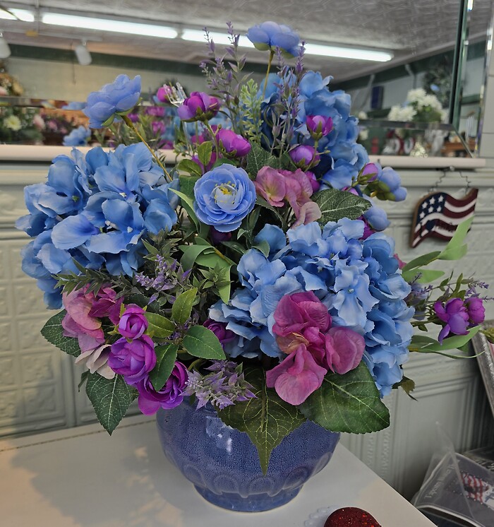 Midnight Meadow Silk