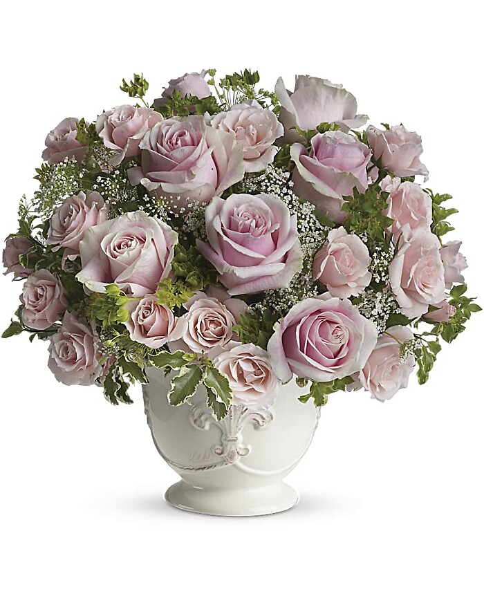 Pink Potpourri Bouquet with Roses