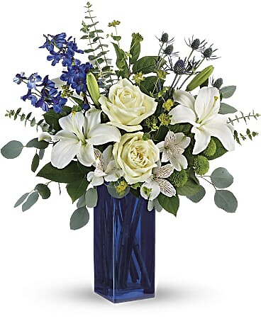 Calming Cobalt Bouquet *ON SALE*