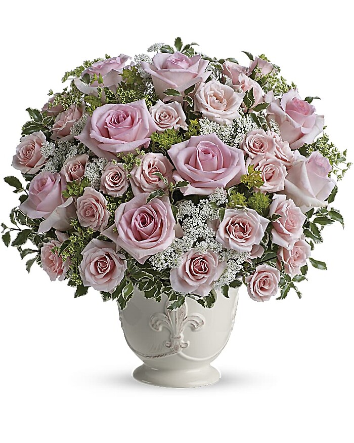 Pink Potpourri Bouquet with Roses