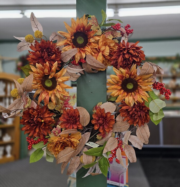 Autumn Whimsy Wreath (Silk)
