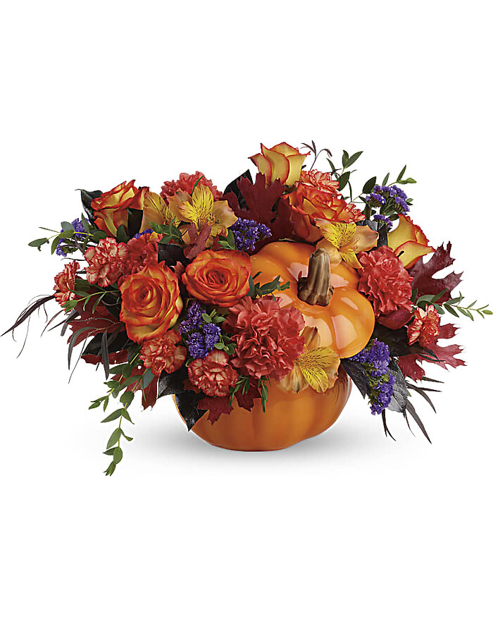 Hauntingly Pretty Pumpkin