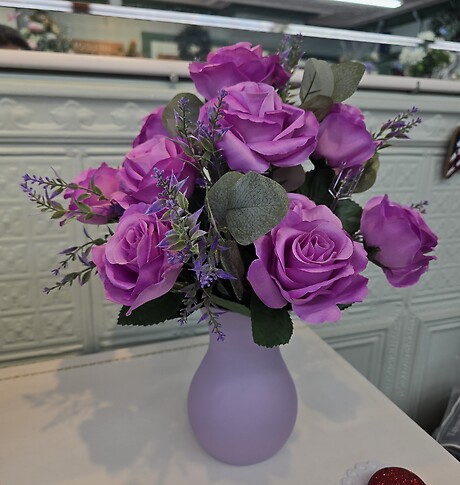 Violet Serenade Silk