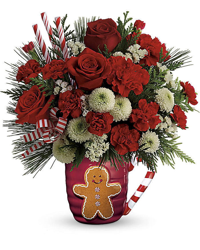 Send A Hug Winter Sips Bouquet by Teleflora