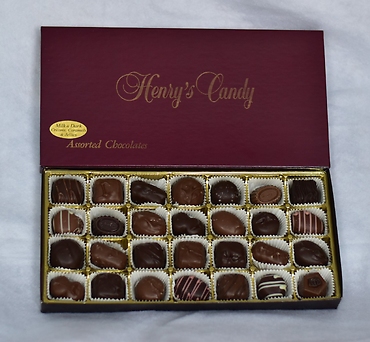 Henry\'s Assorted Chocolates 12 piece SOLD OUT