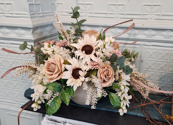 Silk 7: Rustic Rose Bowl