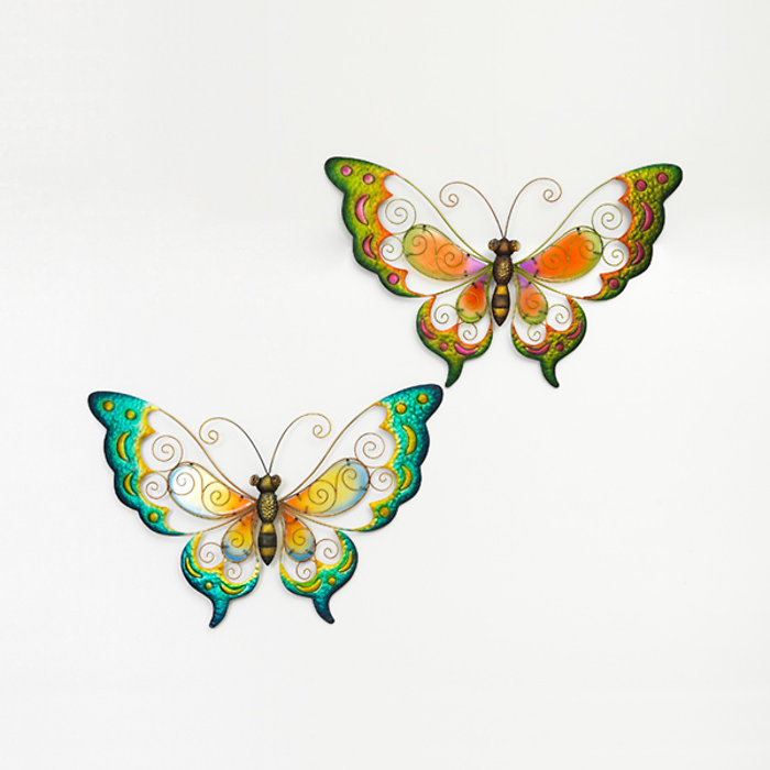 Metal Hanging Butterfly