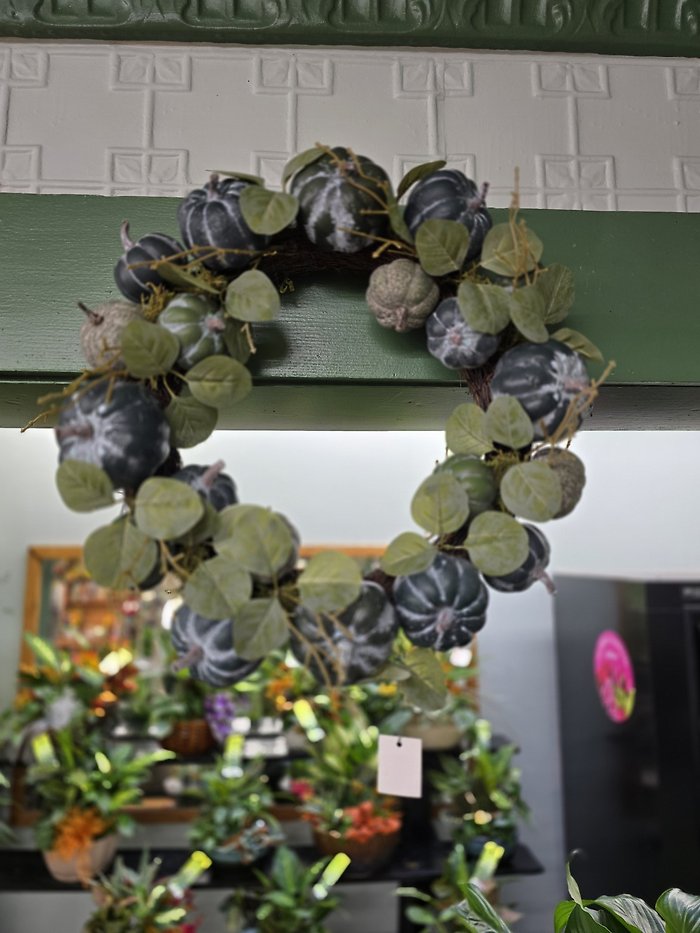 Midnight Harvest Wreath (Silk)
