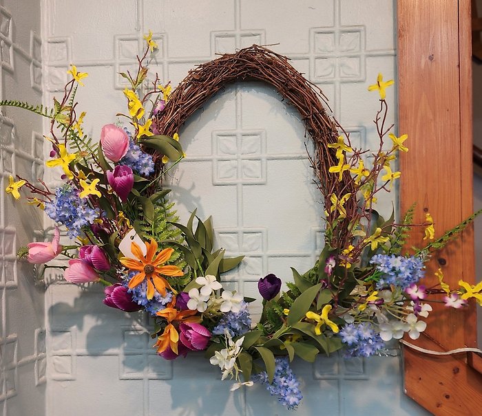 Wreath 24: Spring Blooms