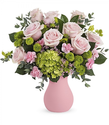 Teleflora\'s Breezy Pink Bouquet
