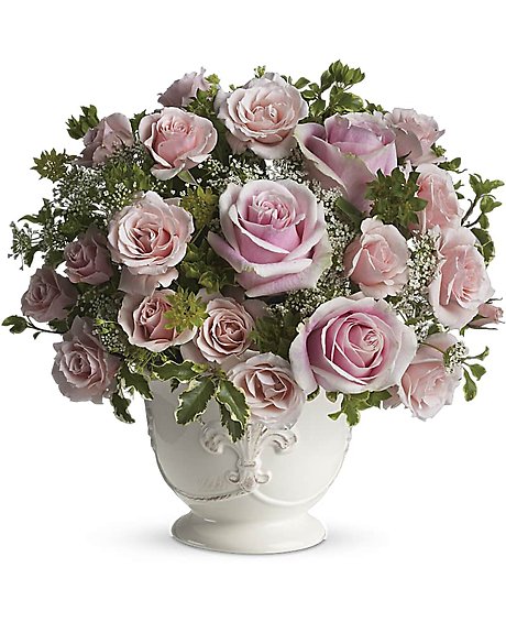 Pink Potpourri Bouquet with Roses