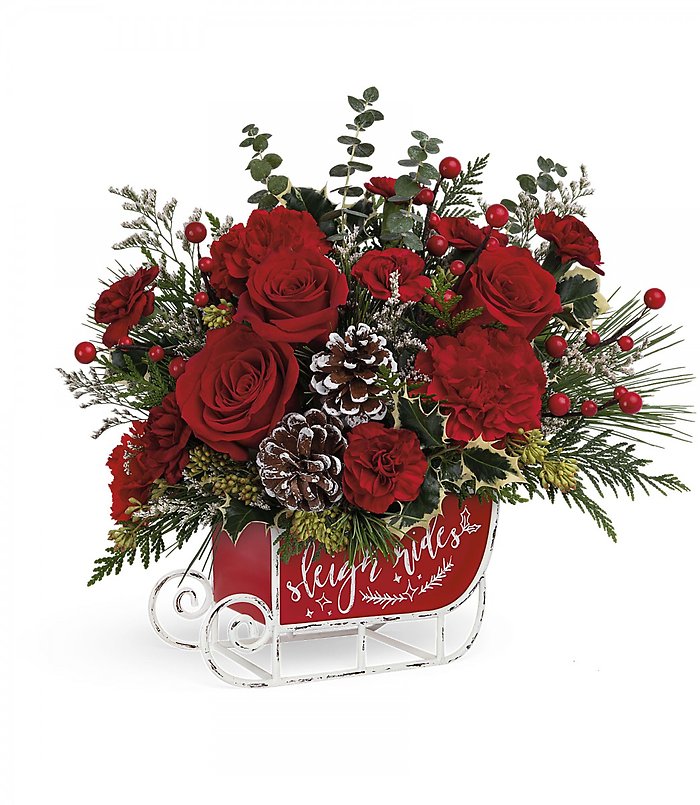 Vintage Sleigh Ride Bouquet