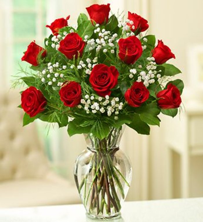 12 Premium Red Roses