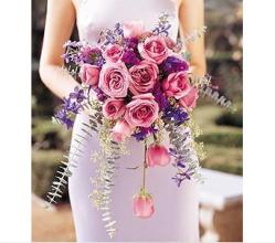 Teleflora\'s Cascading Lavender Roses Bouquet