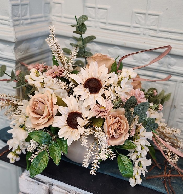 Silk 7: Rustic Rose Bowl - SOLD OUT