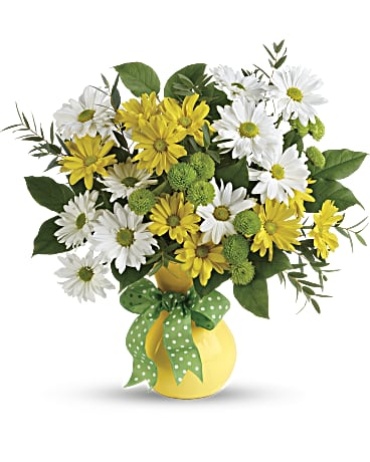 Daisies and Dots Bouquet