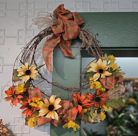 Autumn Sunshine Wreath (Silk)