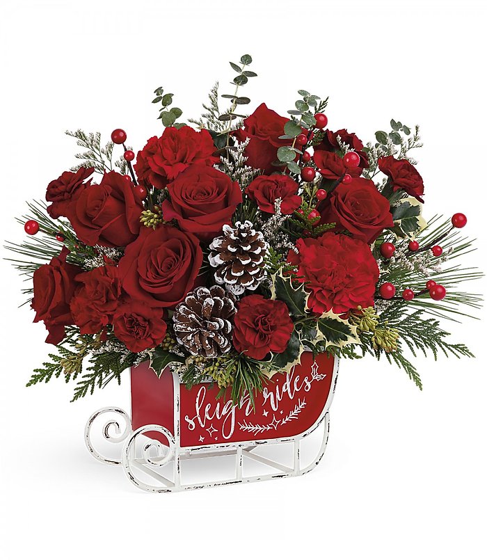 Vintage Sleigh Ride Bouquet